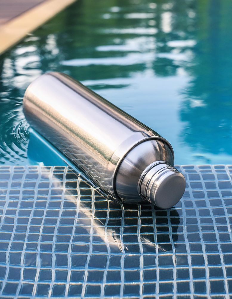 Pool Bottle mockup