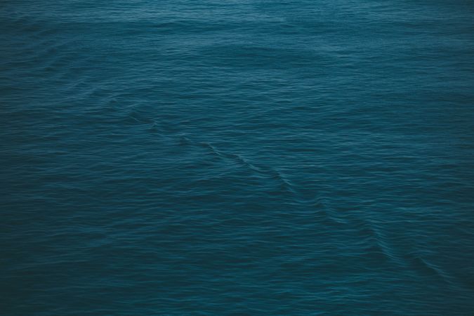 Deep Blue Ocean Water Surface Texture