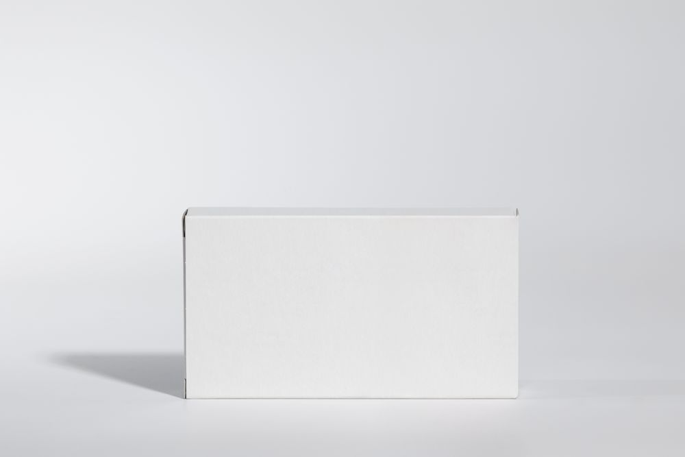 Mockup of a box
