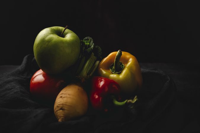 Mix of fresh vegetables