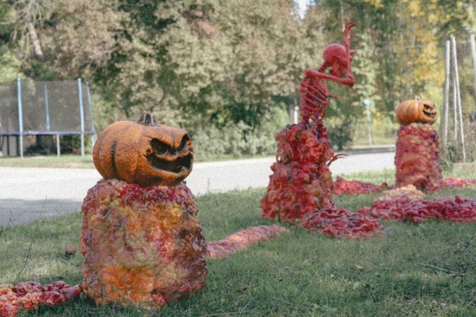 Pumpkin halloween decorations