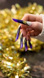Glamorous Festive Nail Art