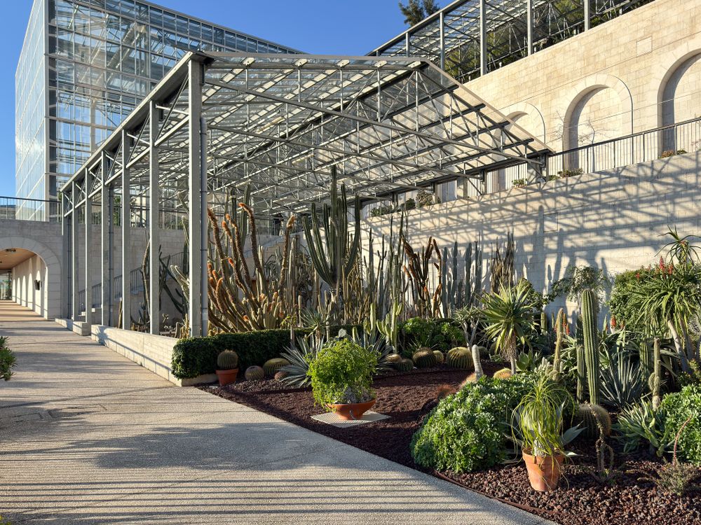 The botanical gardens on sunny day in Monaco