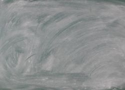 Back to school concept with green chalkboard for learning