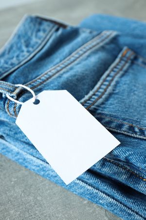 Concept of jeans, casual clothes concept, jeans as daily wear