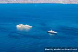 Two ships in the Aegean Sea 4dyrlb