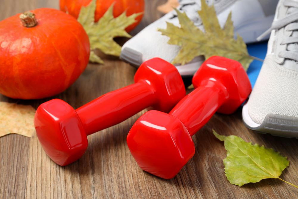 Concept of Sport and Autumn, Sport and Autumn season