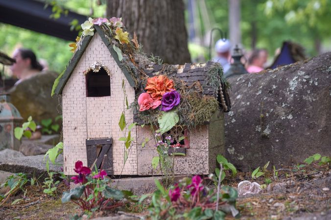 A tiny hobbit house