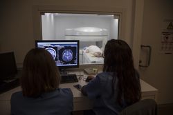 open magnetic resonance machine