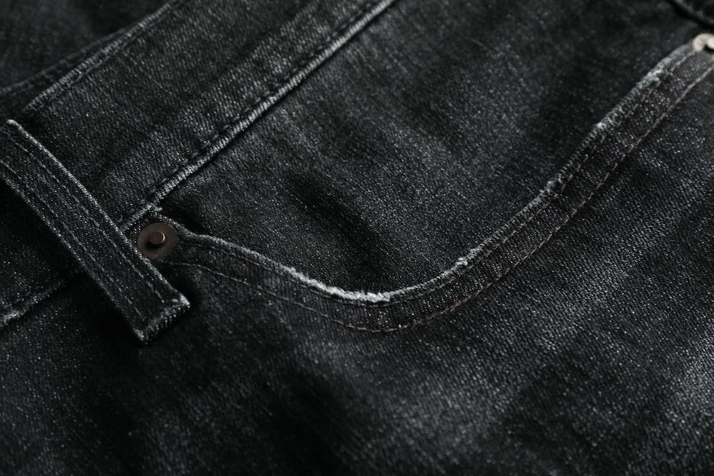 jeans textured background, close up