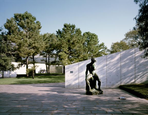 Cullen Sculpture Garden at the Museum of Fine Arts, Houston, Texas