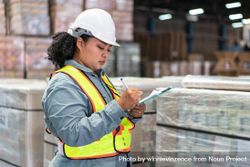 Woman In Safety Gear Working For Logistic Business - Free Photo (41gxp0 ...