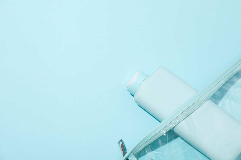 Toilet bag for different toilet and self care accessories