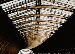 Roof of railway station