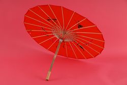 Traditional japanese umbrella, traditional japanese accessories concept