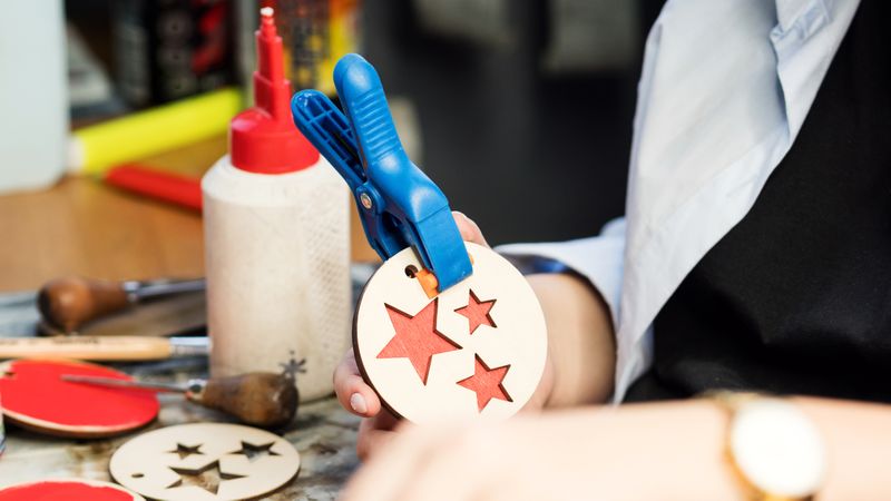 Woodworking workshop eco-friendly Christmas toys