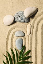 Composition for Zen, Relaxation, Harmony and Balance concept