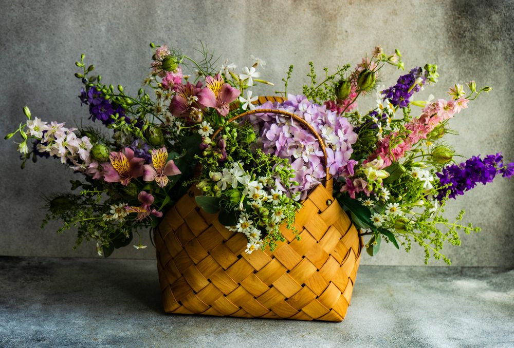 Fresh summer floral box