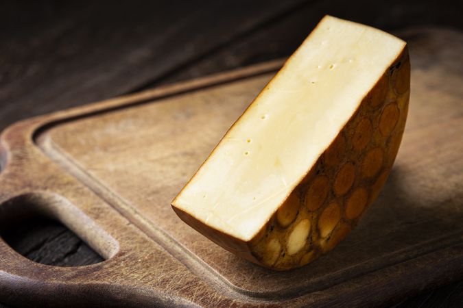Half of cheese round