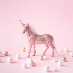 Buy Wholesale China Glitter Pink Designer Sorority Unicorn