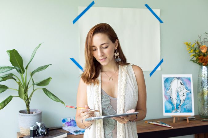 Watercolor painting