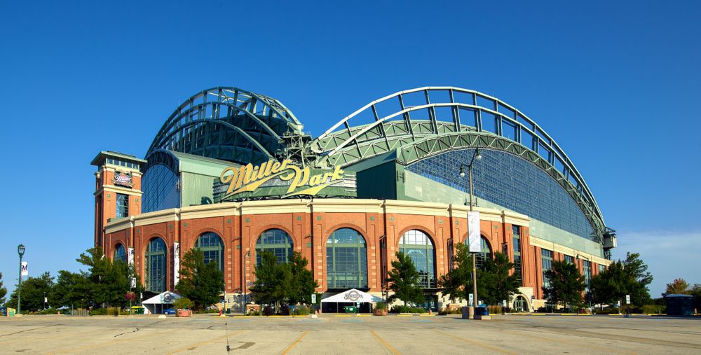 Miller Park in Milwaukee, Wisconsin