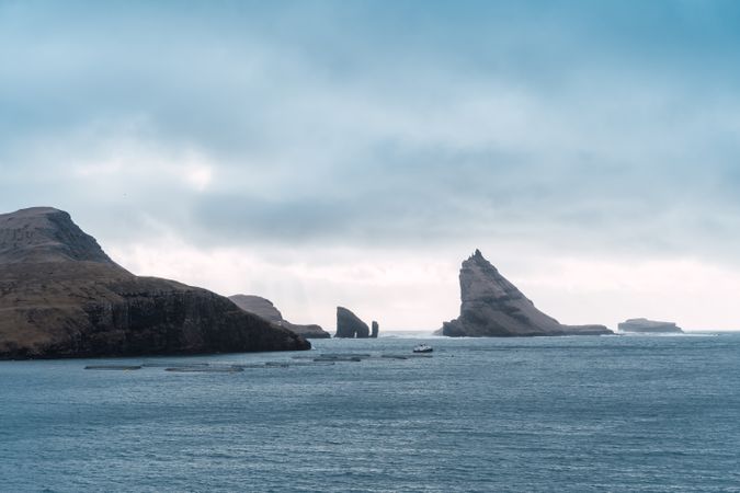 Faroe Islands sea landscape