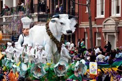 2011 Mardi Gras Parade in New Orleans, Lousiana
