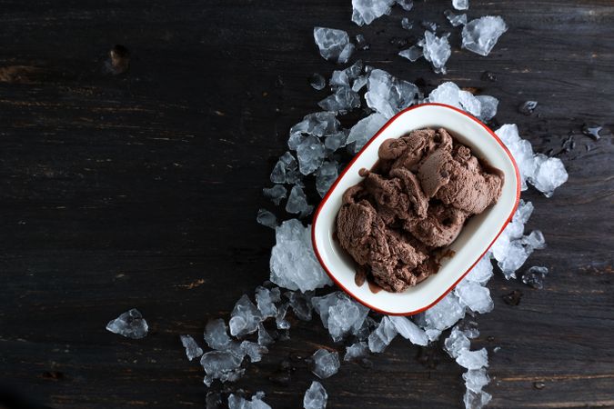 Homemade Chocolate Ice Cream