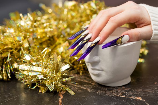 Chic Coffin Nail Showcase