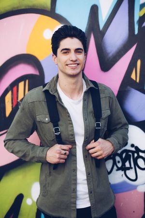 Portrait of casual young man