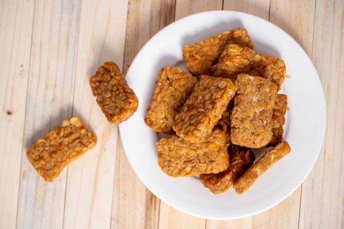 fried tempeh