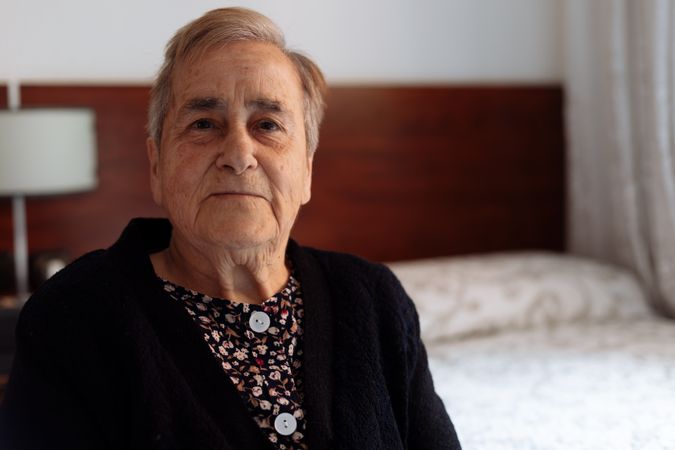 Portrait of mature woman