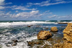 Seascape Mediterranean coast