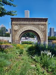 The Union Stockyards Gate in Chicago Illinois 65XVQb