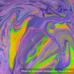 Purple, green and orange marble texture 0LPMy0