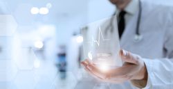Doctor Reveals Heart and Pulse Hologram in Palm