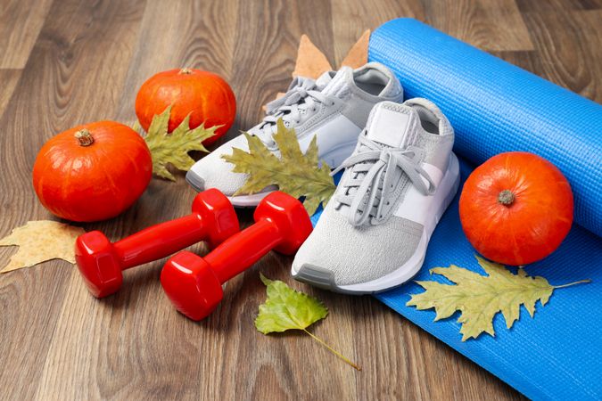 Concept of Sport and Autumn, Sport and Autumn season