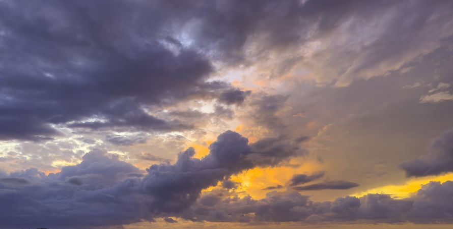 Dramatic Sunrise Sky