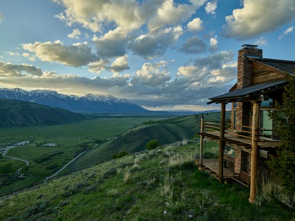Spring Creek Ranch, above Jackson Hole, Wyoming