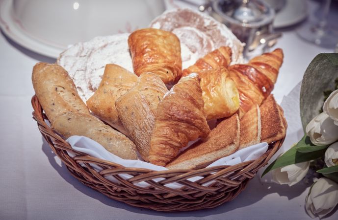 Breakfast Pastry Basket
