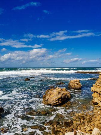 Seascape Mediterranean coast