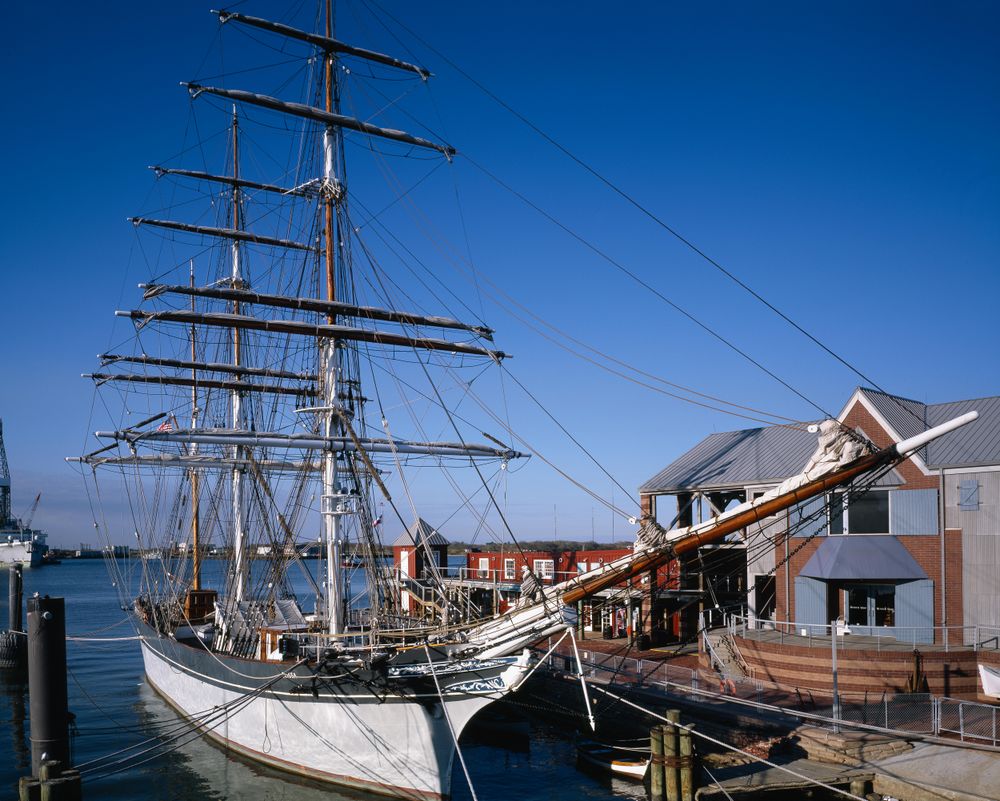 Tall Ship Elissa, Galveston, Texas