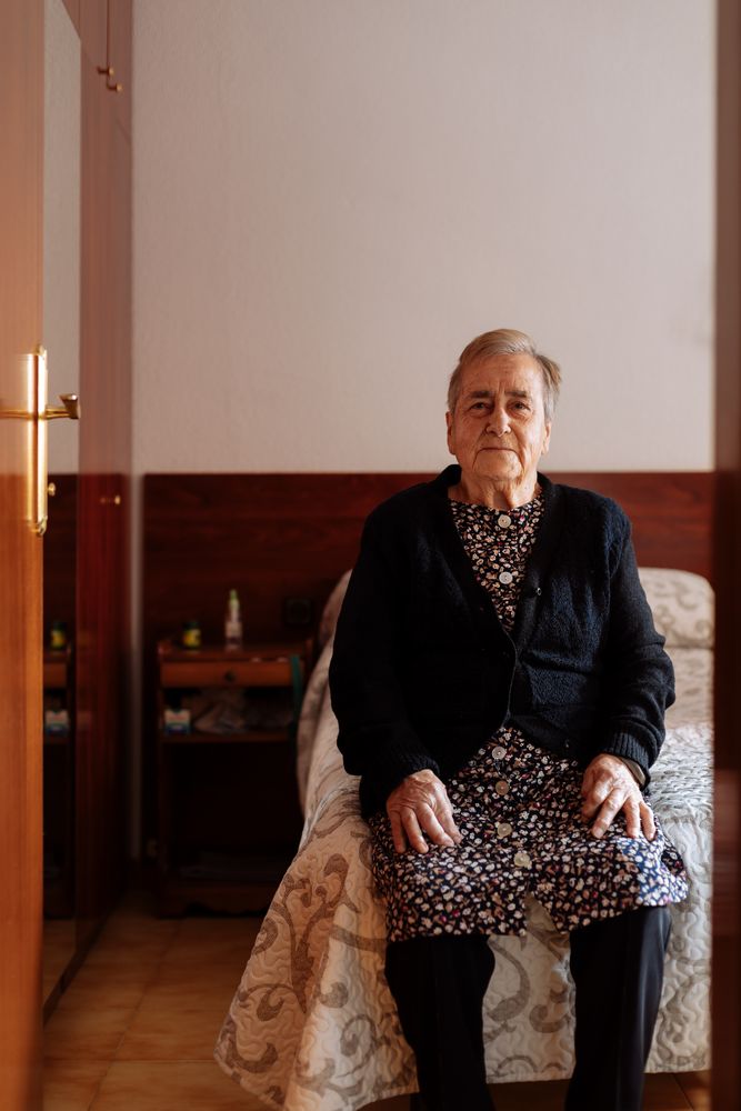 Portrait of mature woman