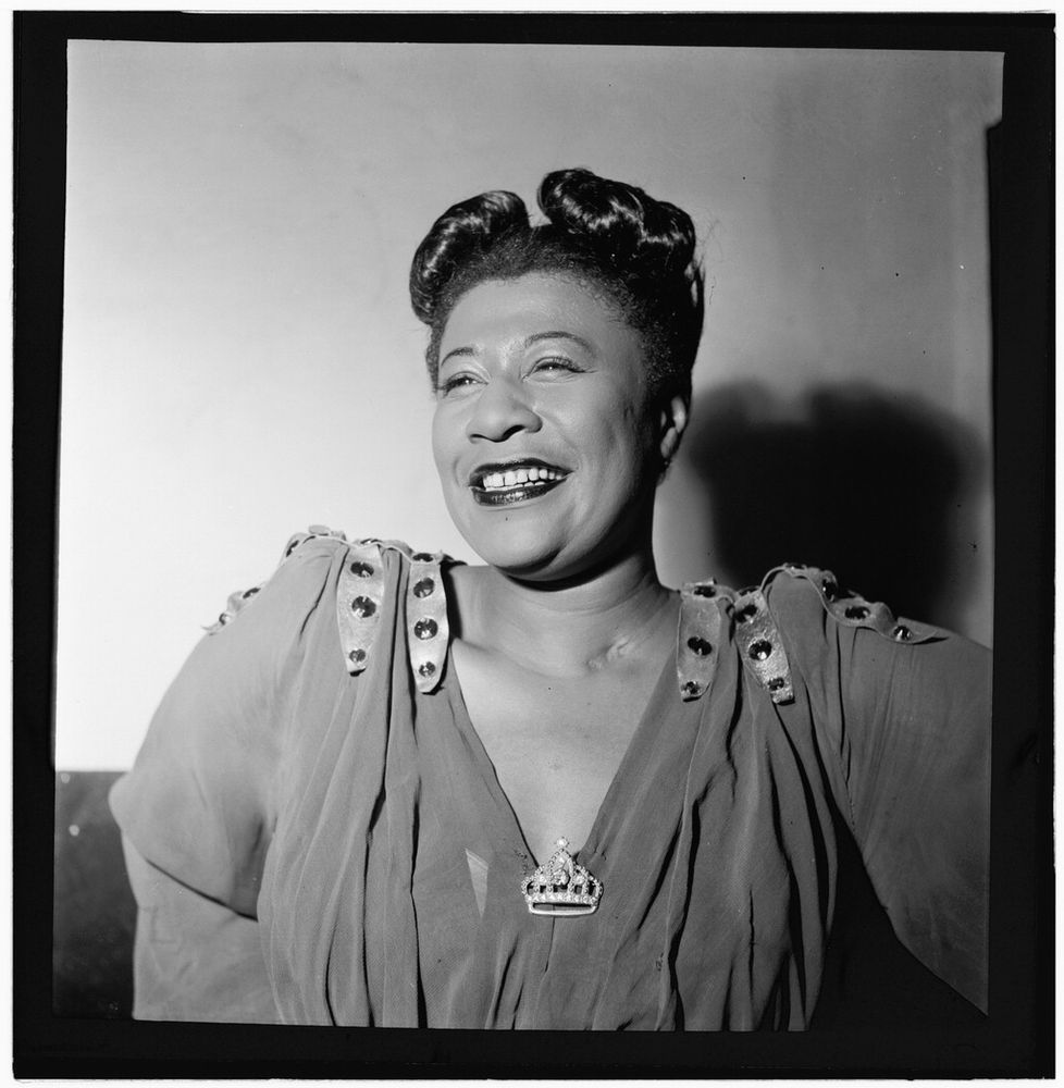 New York City, New York, USA - Nov 1947: Portrait of Ella Fitzgerald