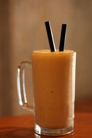 A Big Glass of Mango Juice