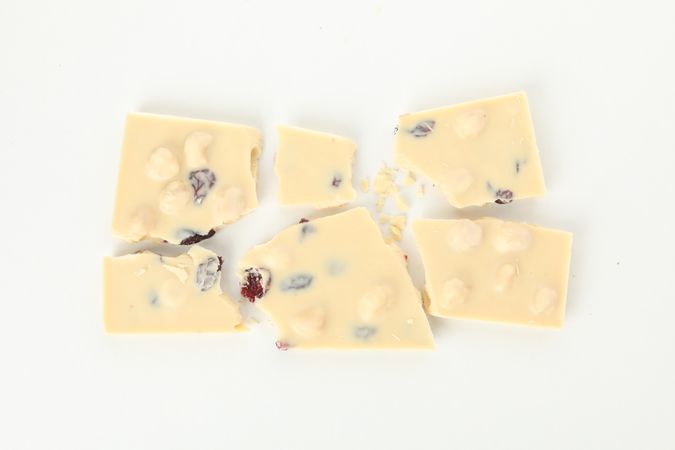 Tasty chocolate isolated on plain background