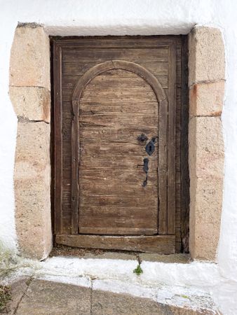 Patmian rustic door