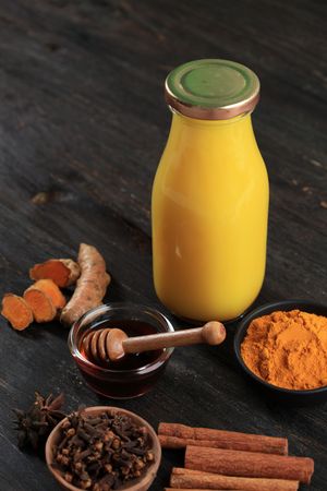 Turmeric Drink or Jamu Kunyit Asam, Popular Indonesian Traditional Drink