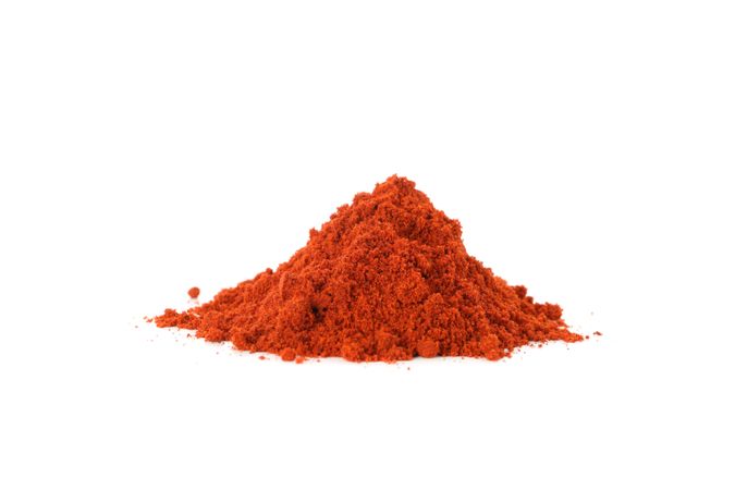 Pile of dark red spices